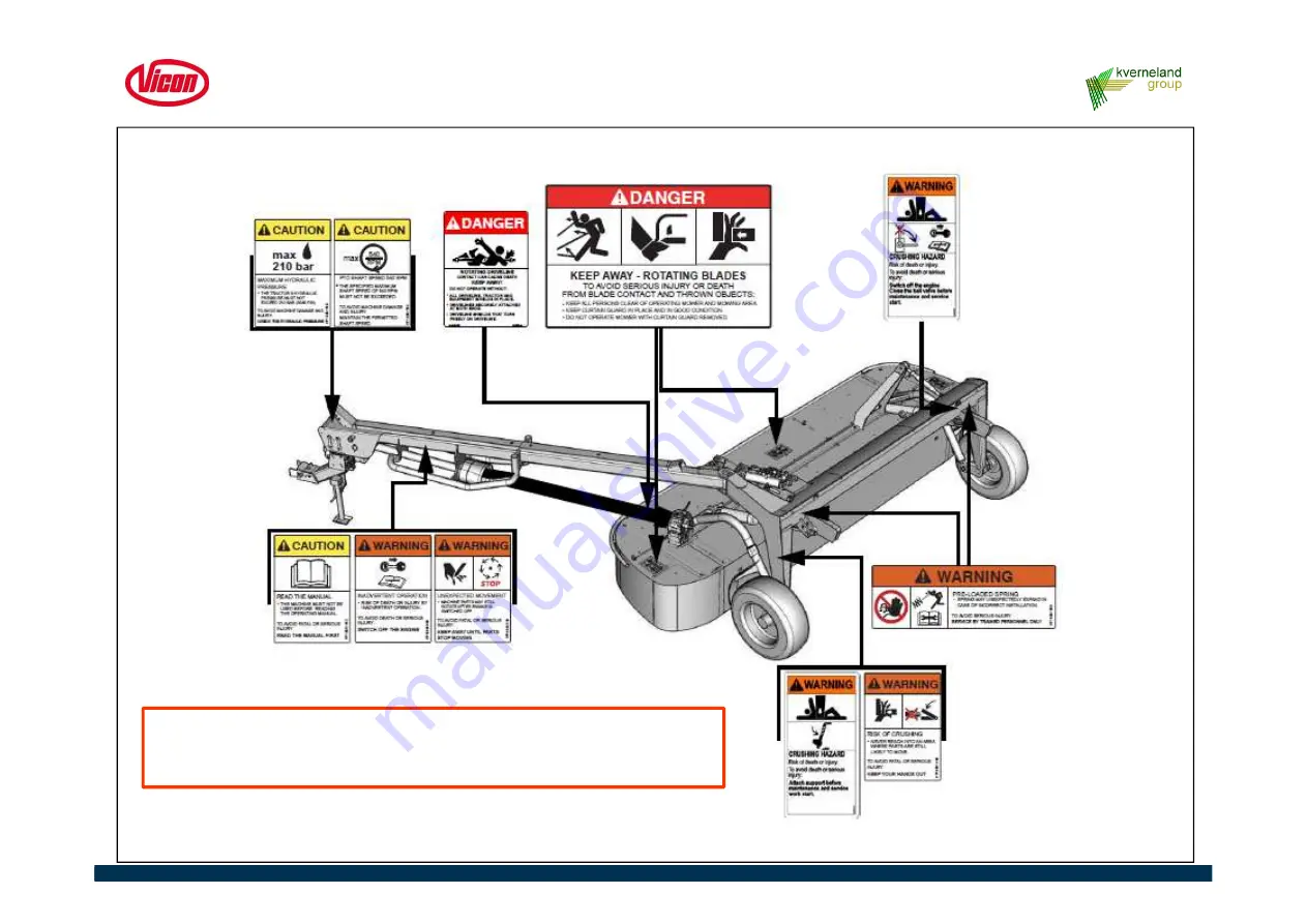 Vicon Extra 532 Service Manual Download Page 6