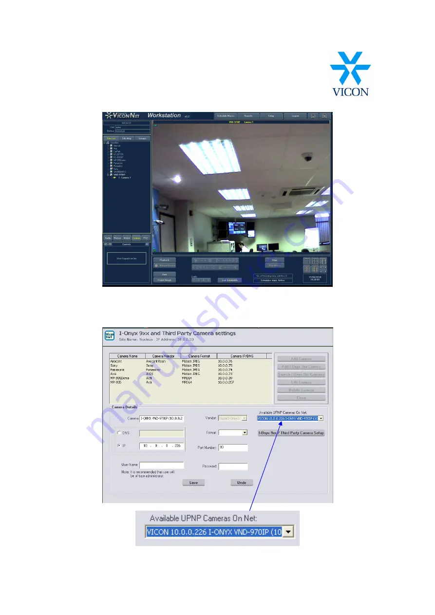 Vicon I-ONYX VND-970IP Configurator Manual Download Page 4