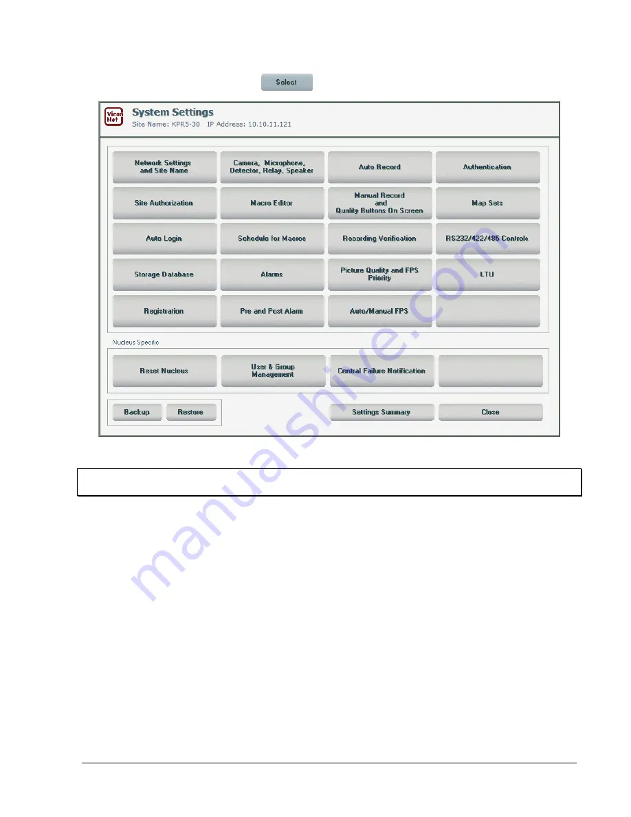 Vicon KOLLECTOR PRO XG **128-33-00 Software Manual Download Page 66