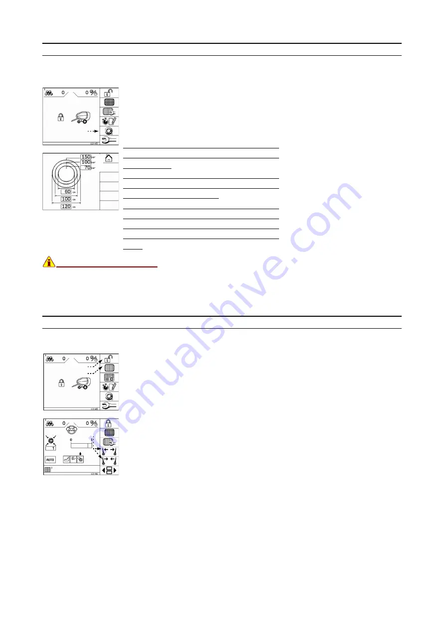 Vicon RV 4116 Operation And Maintenance Manual Download Page 184