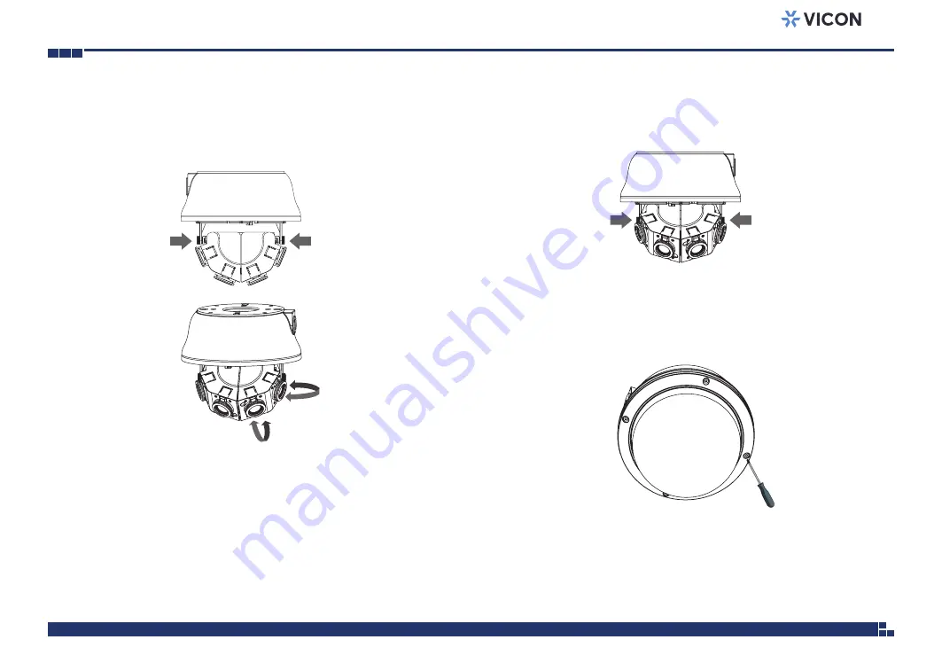 Vicon V1008-WIR-180-1 Installation & Operation Manual Download Page 13