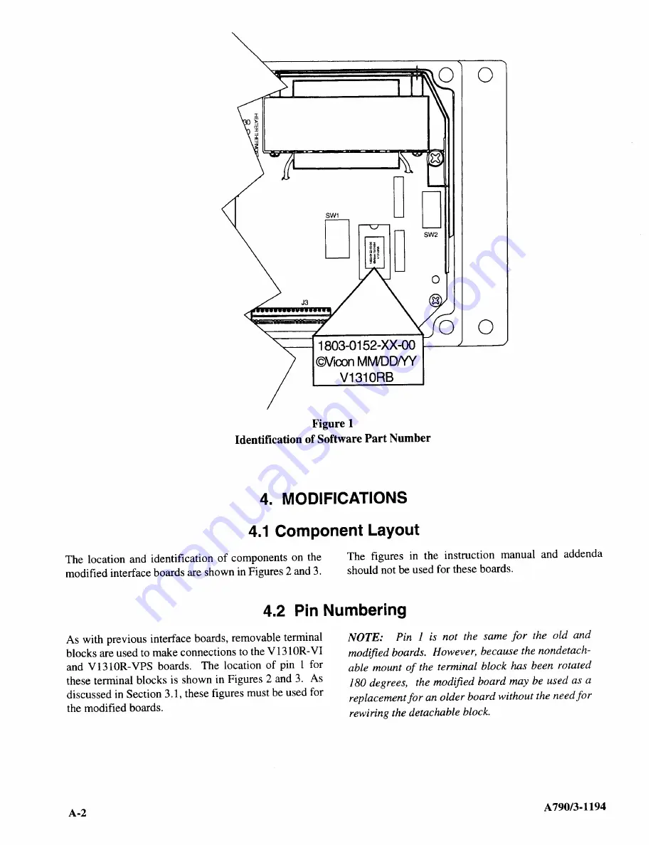 Vicon V1310B Instructions For Installation Manual Download Page 25