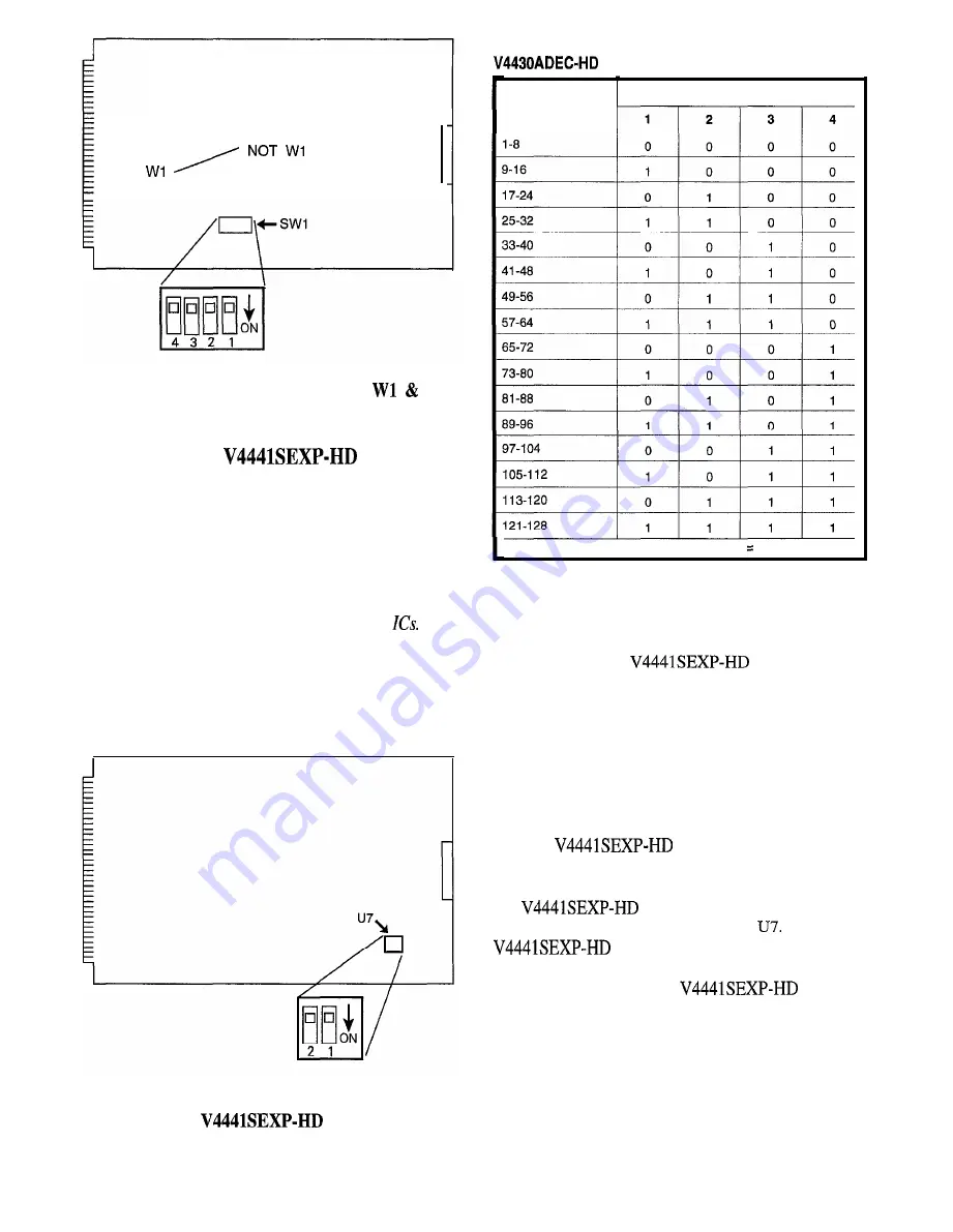 Vicon V4481 SCC-HD MATRIX 44 Скачать руководство пользователя страница 20