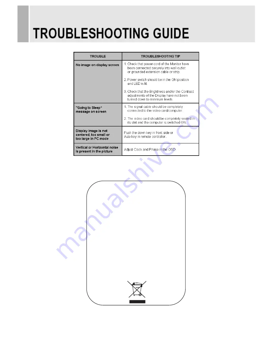 Vicon VM-608LCD Installation And Operation Manual Download Page 33