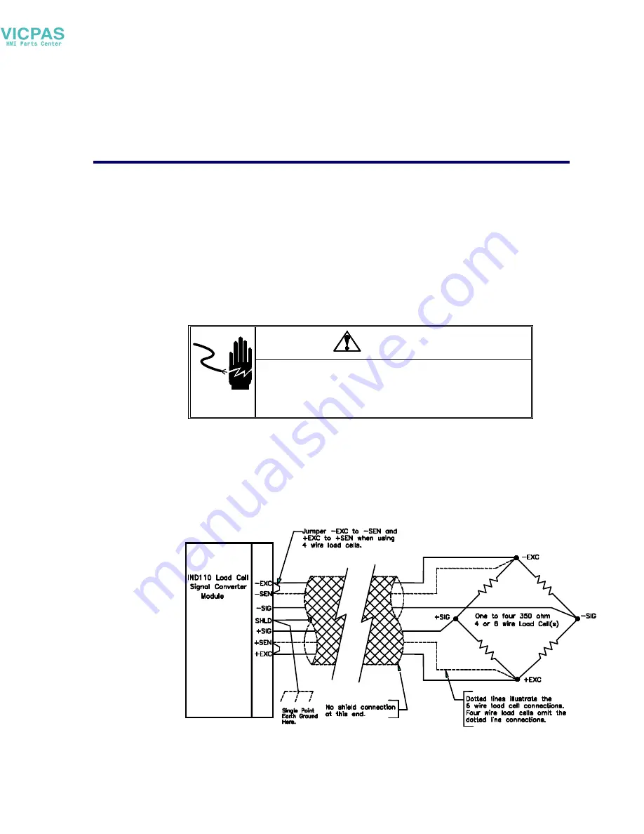 Vicpas IND110 Technical Manual Download Page 17