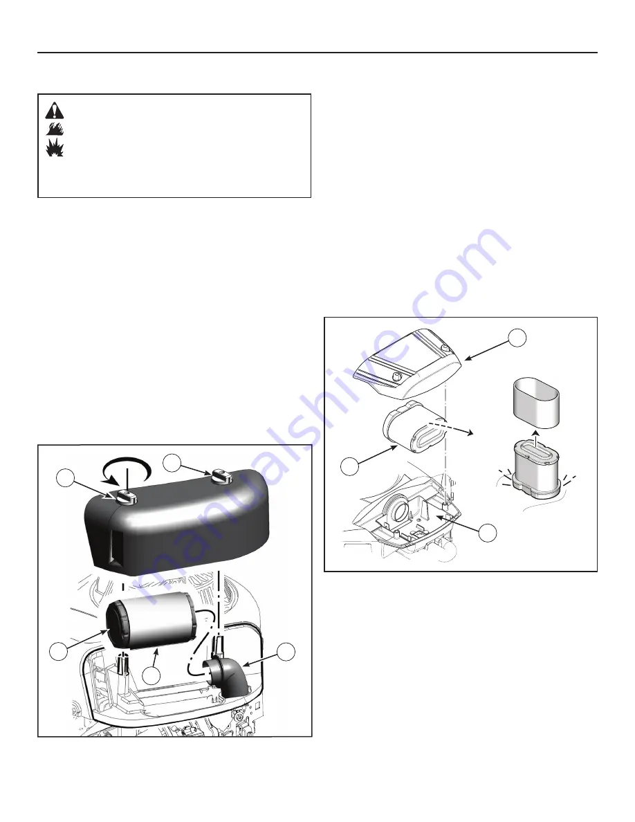 Victa V125 Series Operator'S Manual Download Page 20