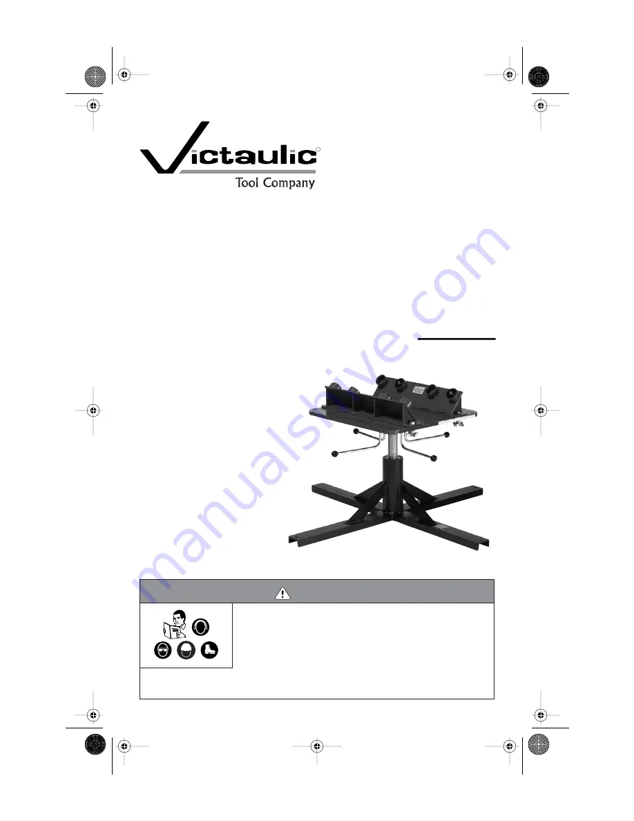 Victaulic VAPS224 Operating And Maintenance Instruction Manual Download Page 1