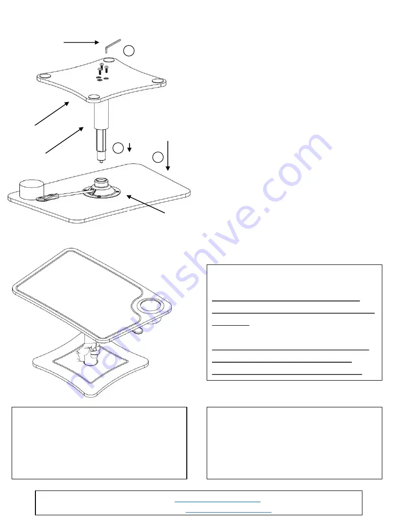 Victor High Rise DC240 Assembly Instructions Download Page 2