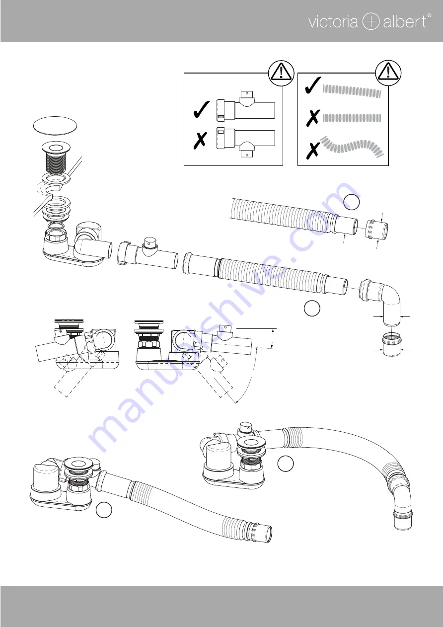 Victoria + Albert Mozzano UK-EU Fitting Instructions Manual Download Page 5