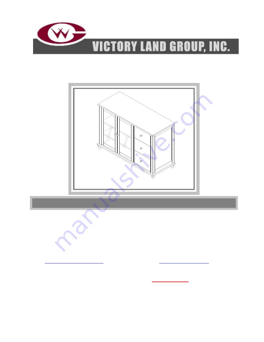 Victory Land Group 05-7390BK-C Скачать руководство пользователя страница 1