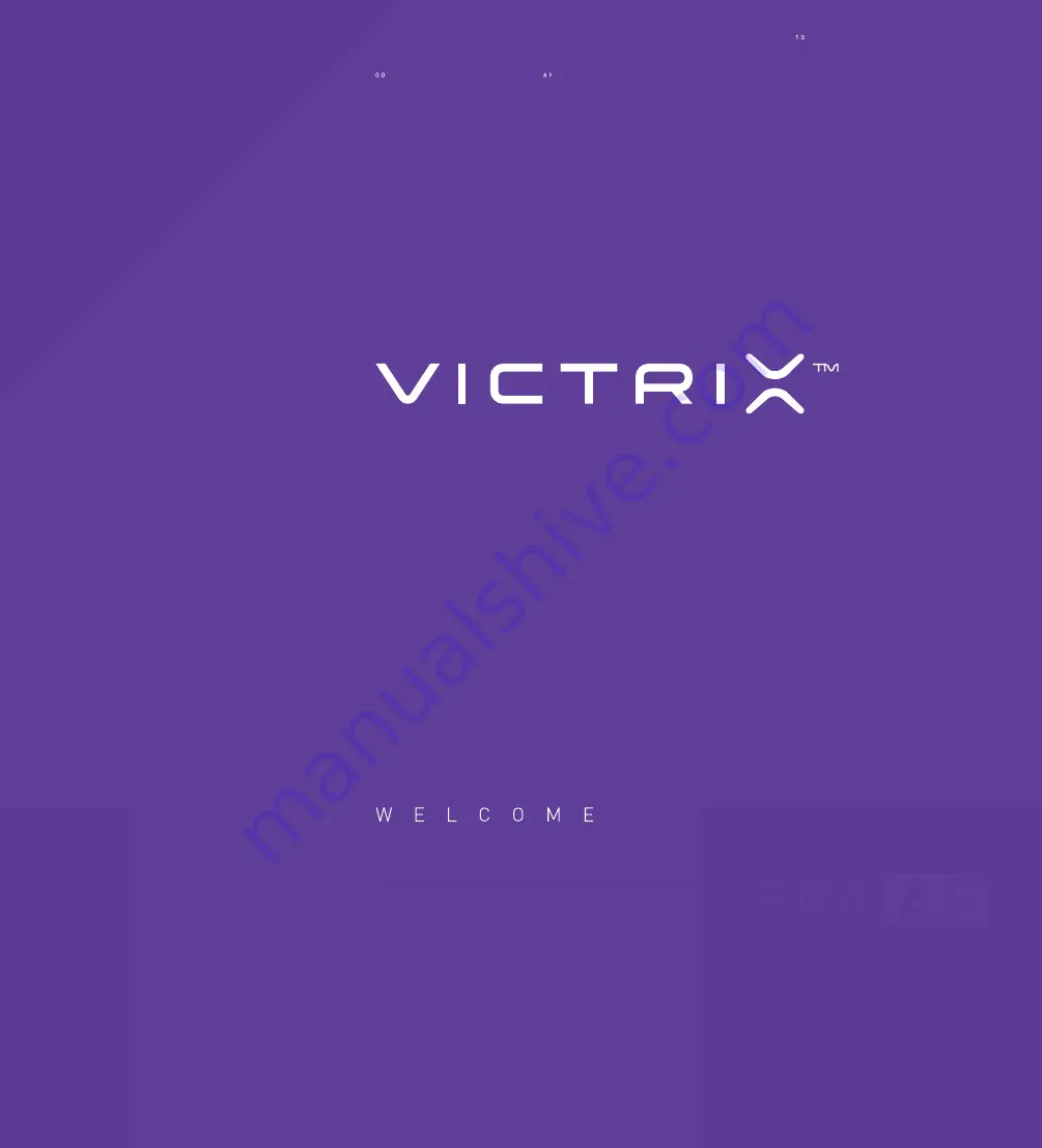 Victrix Pro AF ANC Скачать руководство пользователя страница 1