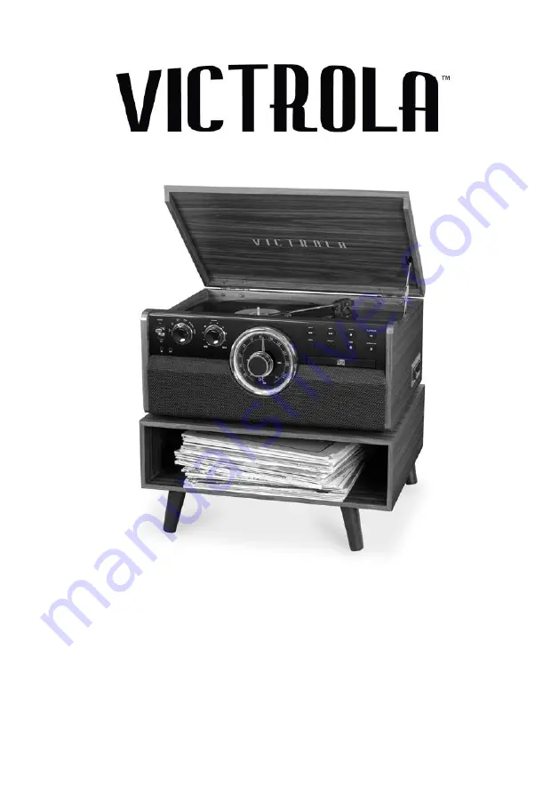 Victrola VTA-270PB Instruction Manual Download Page 1