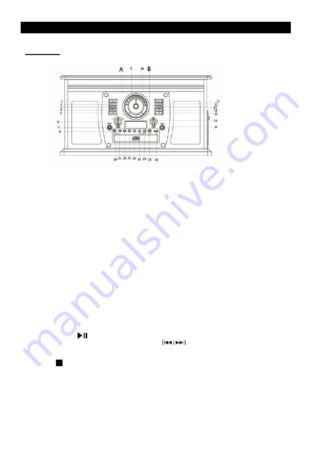 Victrola VTA-600B Скачать руководство пользователя страница 5