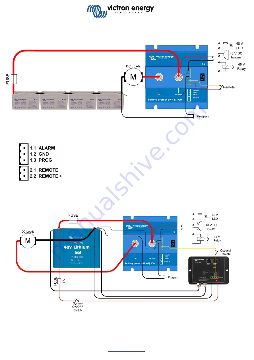 Victron energy BP48|100 Installation Manual Download Page 10