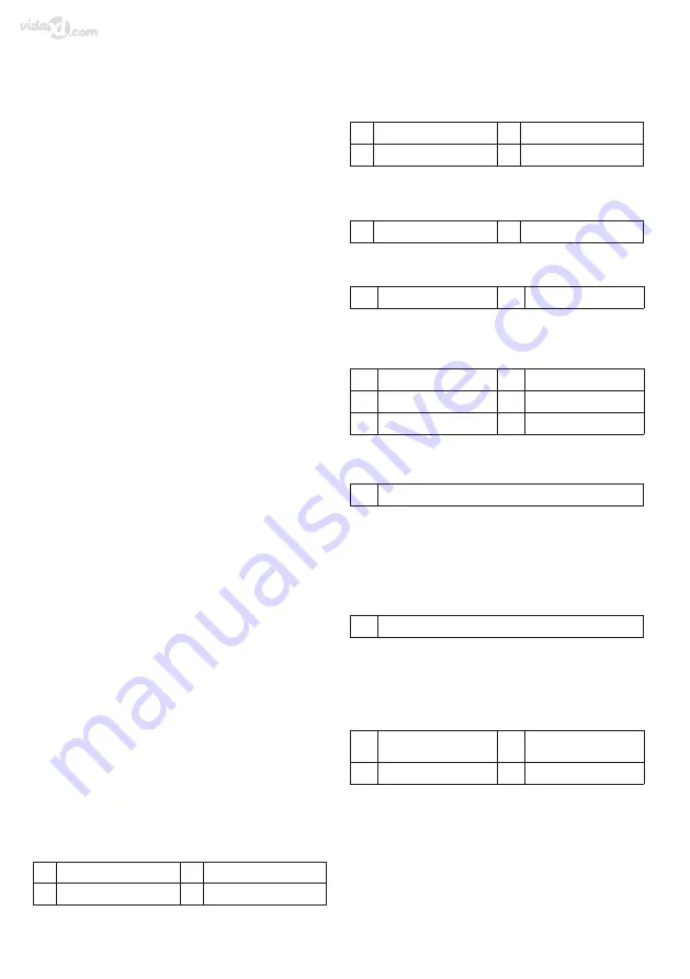 vidaXL 50762 Operating And Safety Instructions Manual Download Page 18