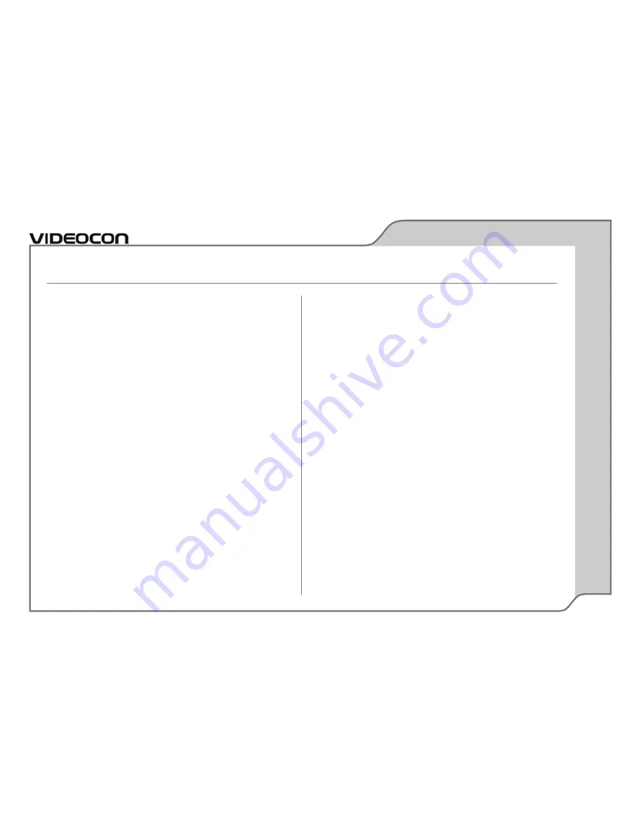 Videocon V1424 User Manual Download Page 7