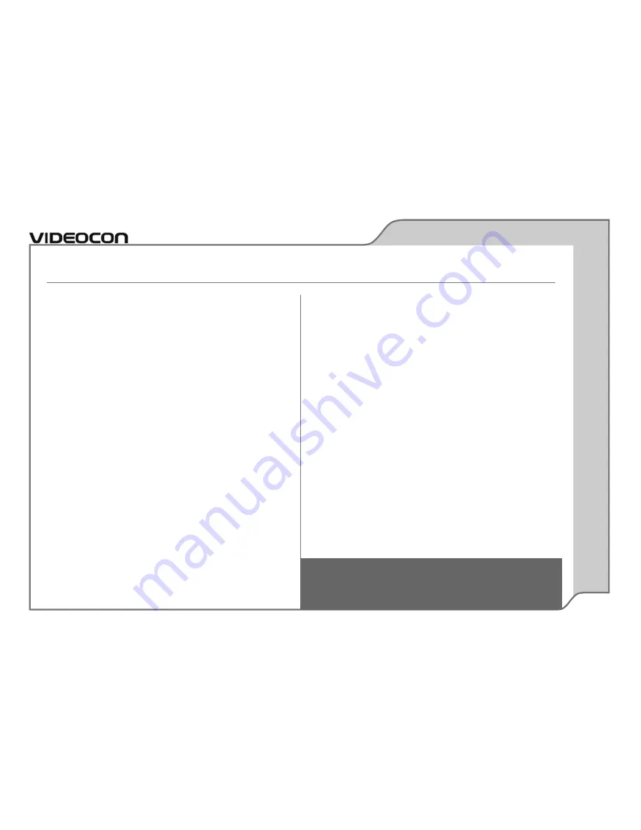 Videocon V1424 User Manual Download Page 19