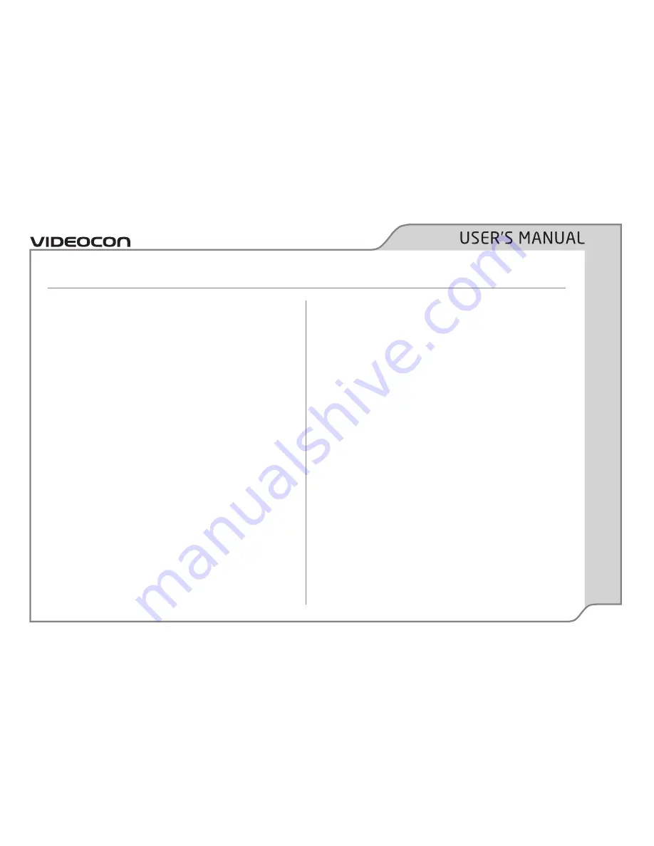 Videocon V1435 User Manual Download Page 19