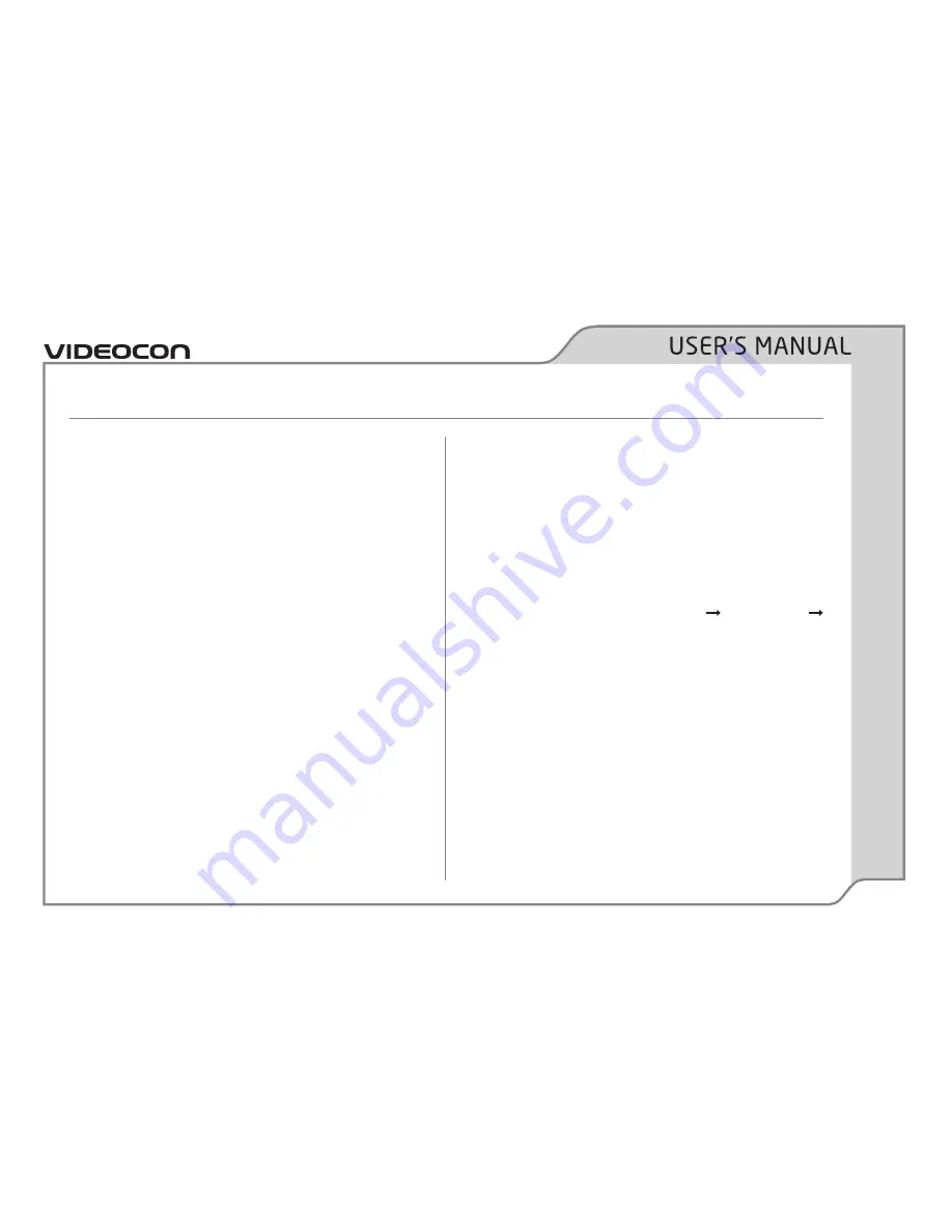 Videocon V1435 User Manual Download Page 40