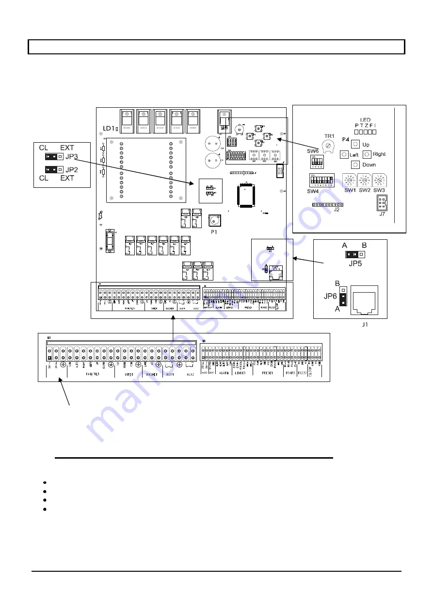 Videotec DTRX3 Operating Instructions Manual Download Page 24