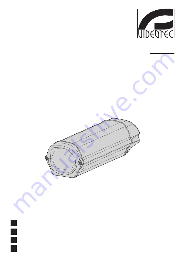 Videotec HEK26 Instruction Manual Download Page 1