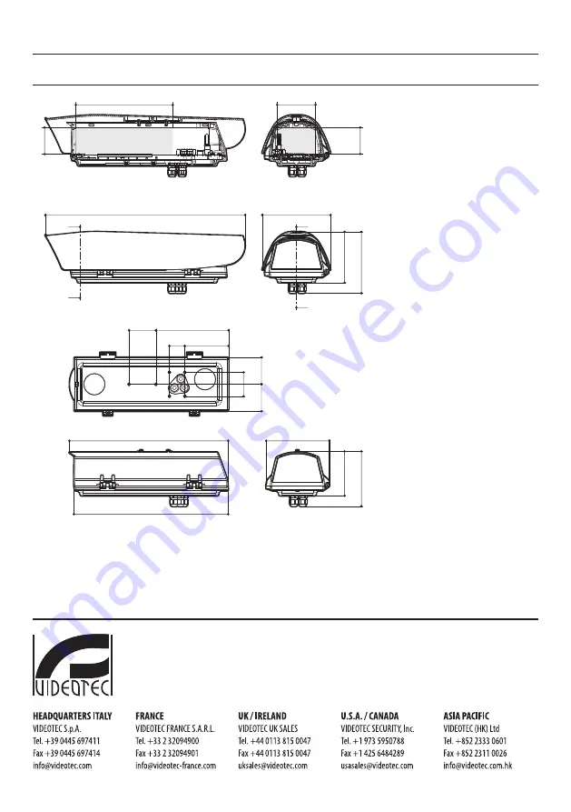 Videotec HOV Hi-PoE Instruction Manual Download Page 18