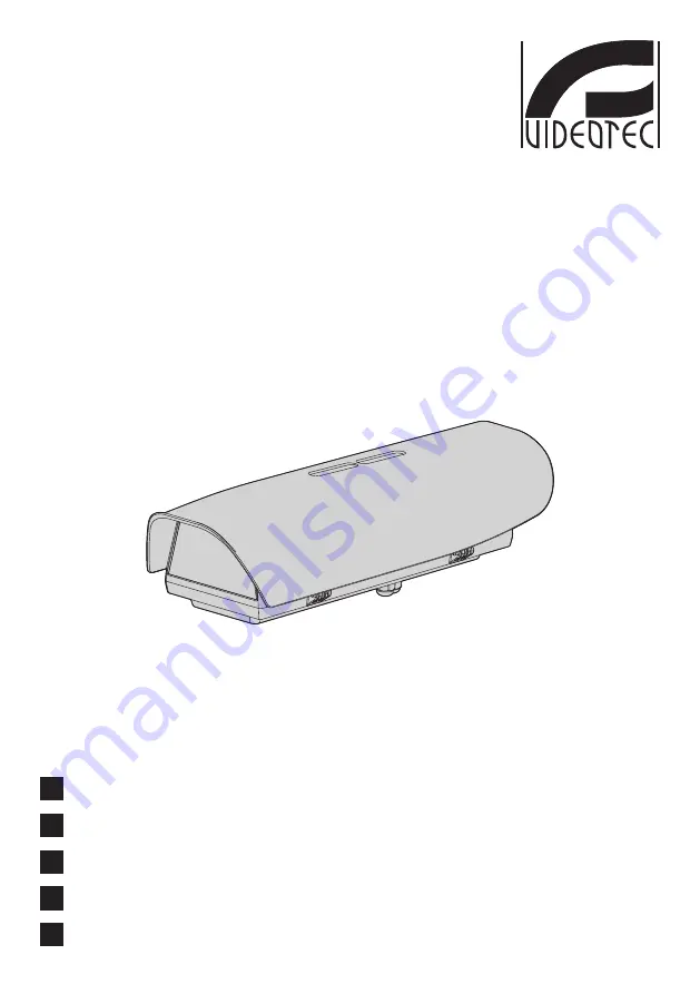 Videotec HOV Instruction Manual Download Page 1