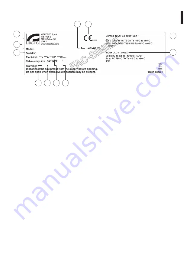 Videotec Maximus MPXHD Delux Instruction Manual Download Page 151