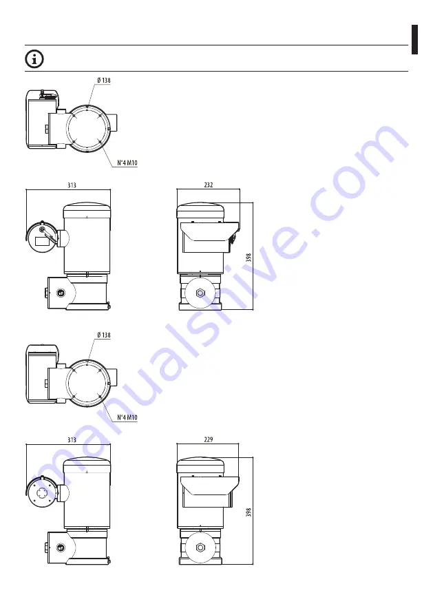 Videotec MAXIMUS MPXT Instruction Manual Download Page 37