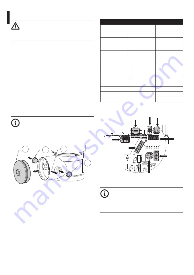 Videotec MAXIMUS MPXT Instruction Manual Download Page 58