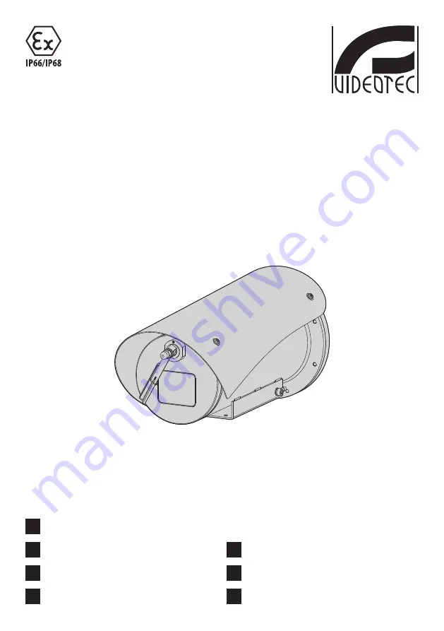 Videotec MAXIMUS MVX Скачать руководство пользователя страница 1