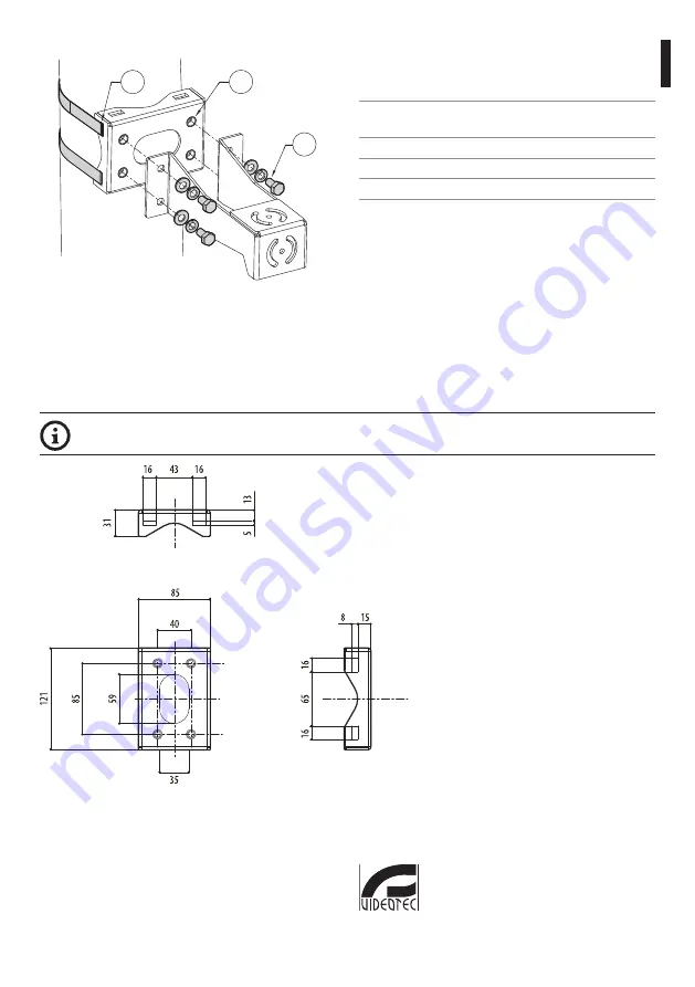 Videotec UEAP Instruction Manual Download Page 14