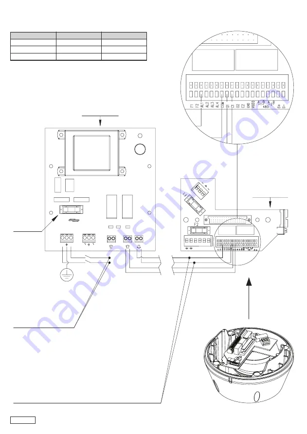 Videotec UPTWAS01 Operating Instructions Manual Download Page 3