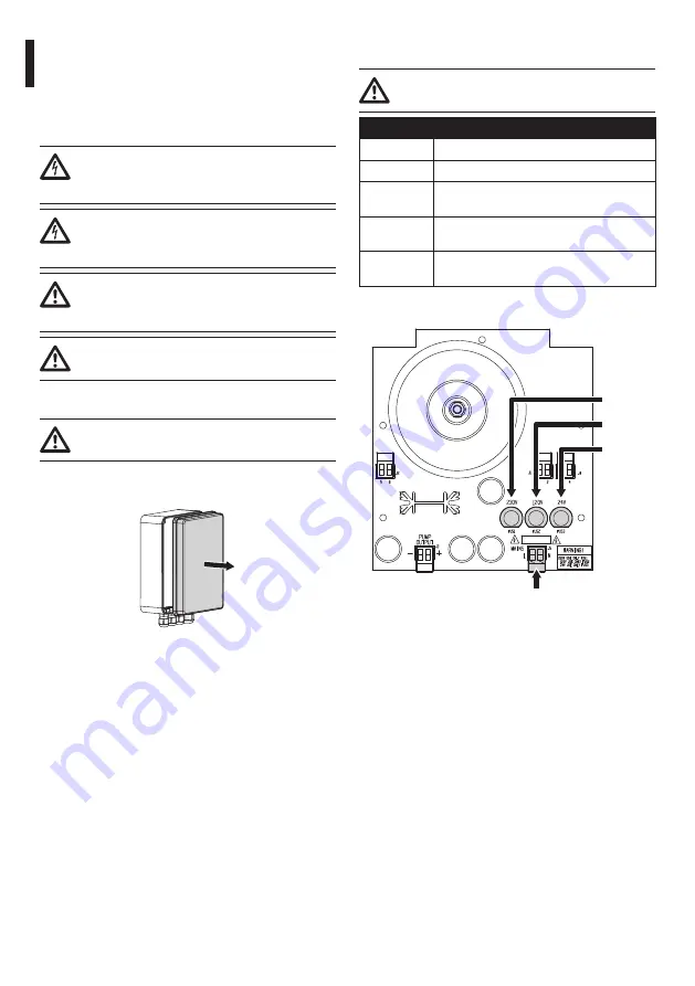 Videotec WAS Instruction Manual Download Page 42