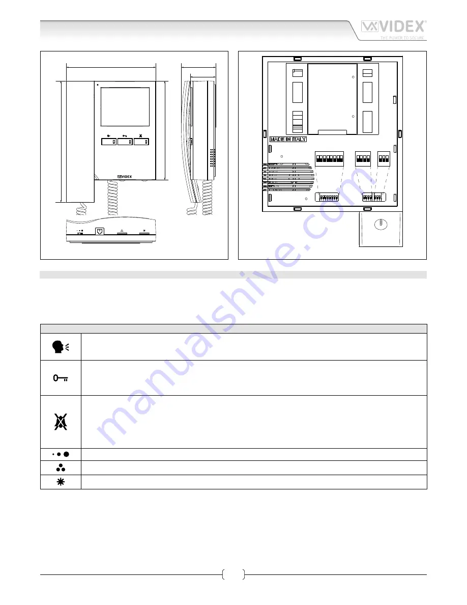 Videx 3676 Installation Manual Download Page 1