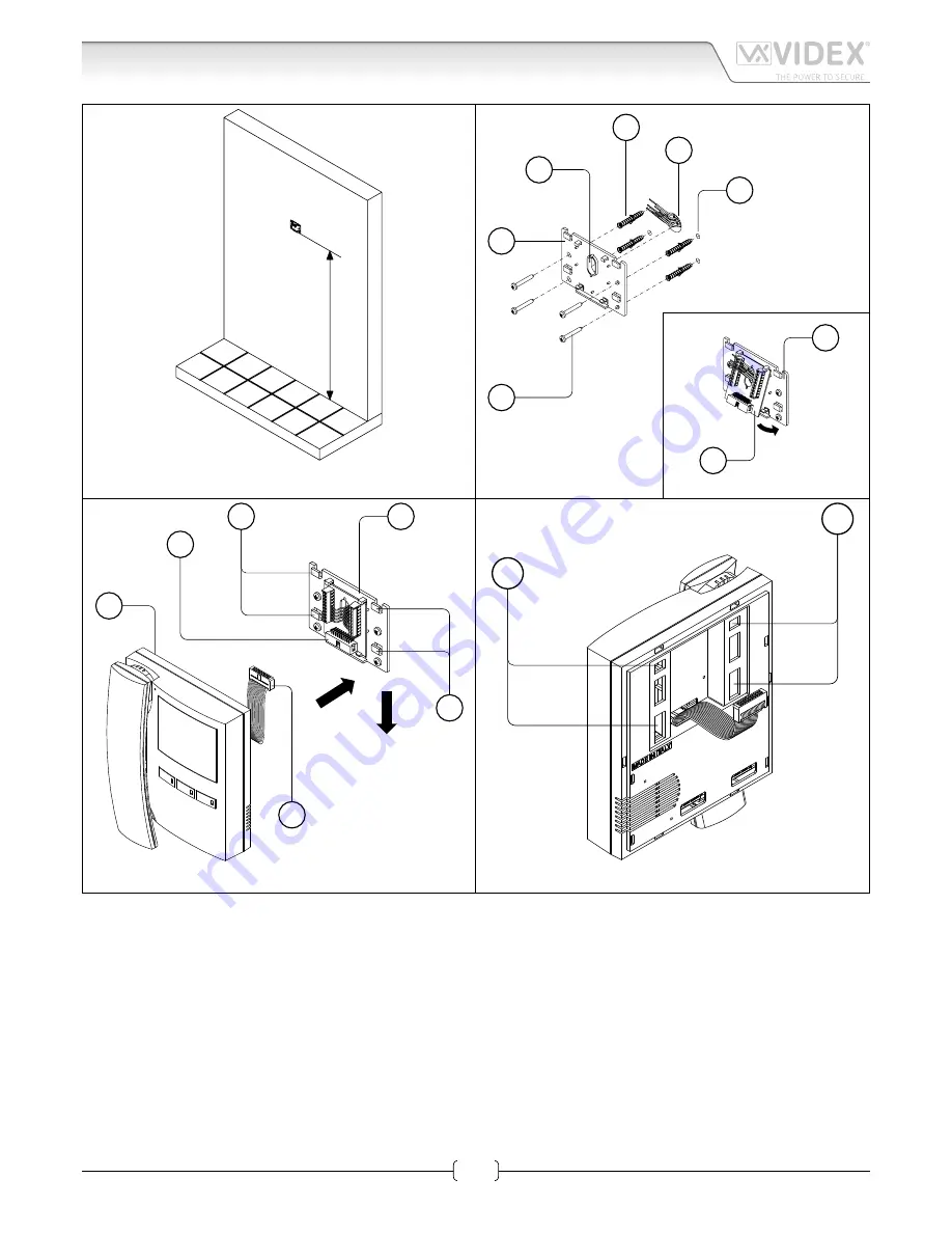 Videx 3686 Installation Manual Download Page 8