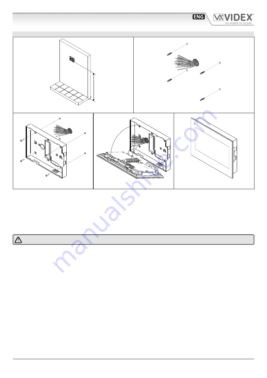 Videx Kristallo KRV772 Installation Instructions Manual Download Page 6