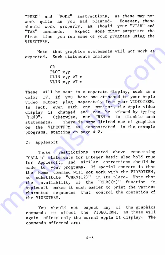 Videx Videoterm Installation And Operation Manual Download Page 53