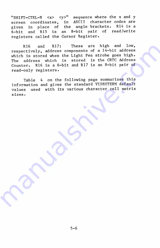 Videx Videoterm Installation And Operation Manual Download Page 112