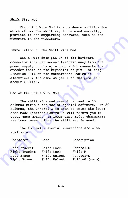 Videx Videoterm Installation And Operation Manual Download Page 138