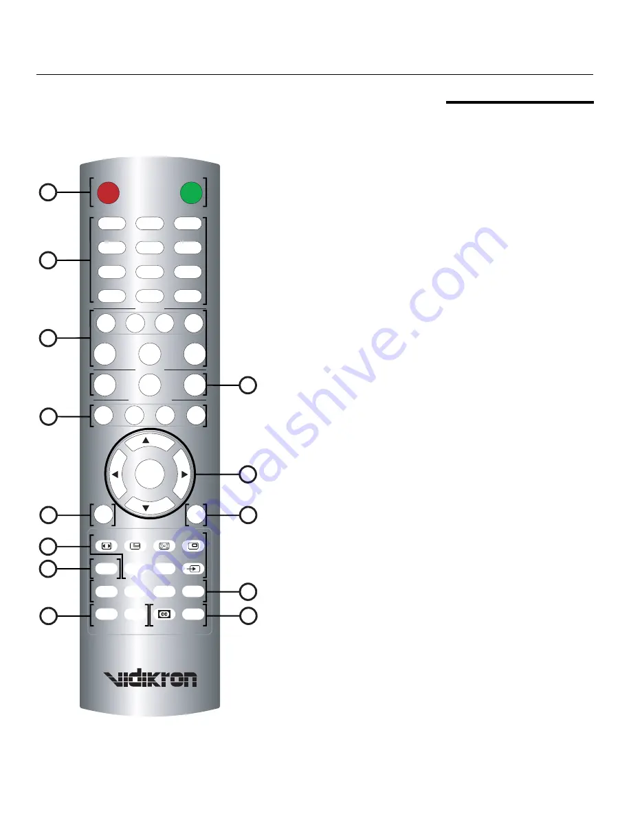 Vidikron DView VL-52 Owner'S Operating Manual Download Page 21