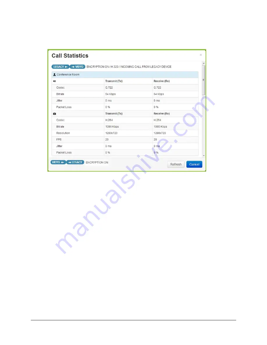 Vidyo VidyoGateway Administrator'S Manual Download Page 119