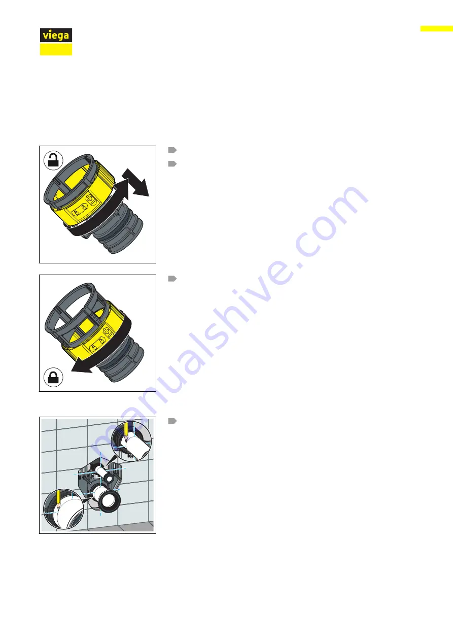 Viega 8522.31 Instructions For Use Manual Download Page 25