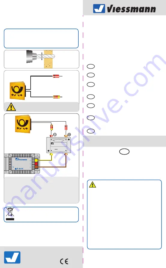 Viessmann 1371 POST Operation Manual Download Page 1