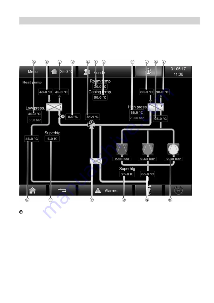 Viessmann PLC VITOCAL 350-HT PRO Operating Instructions For The System User Download Page 17