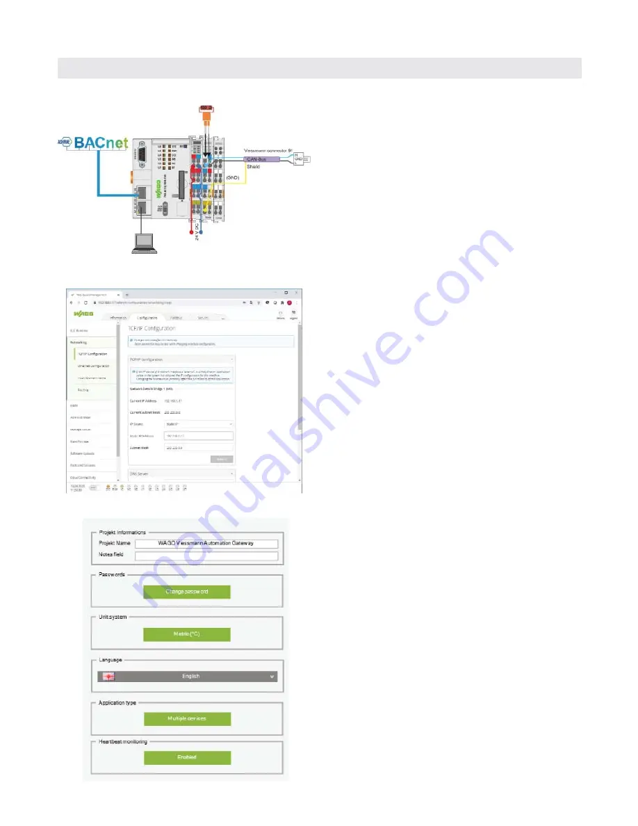 Viessmann WAGO BACnet/IP Installation And Service Instructions Manual Download Page 8