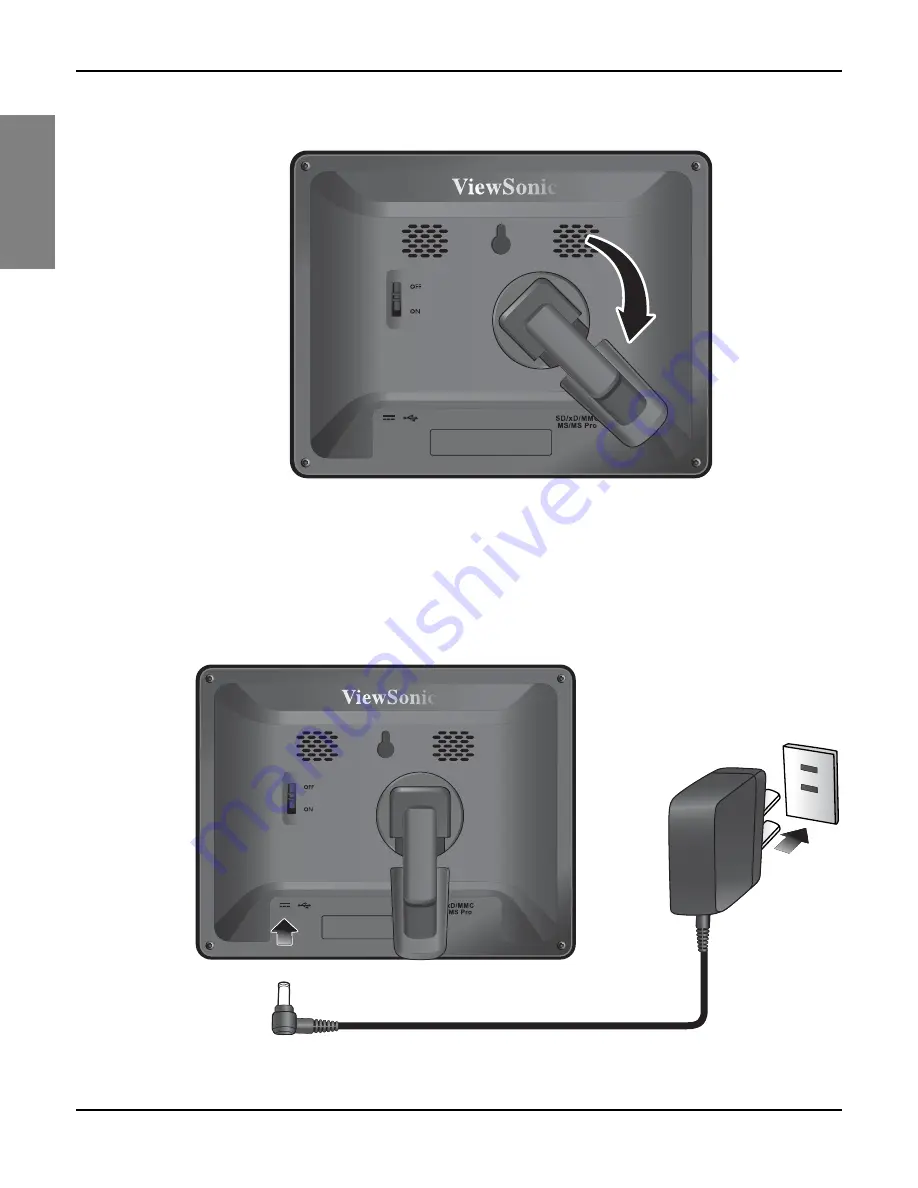 ViewSonic DPG801 Quick Start Manual Download Page 11