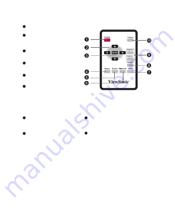 ViewSonic JD6210-WH User Manual Download Page 14