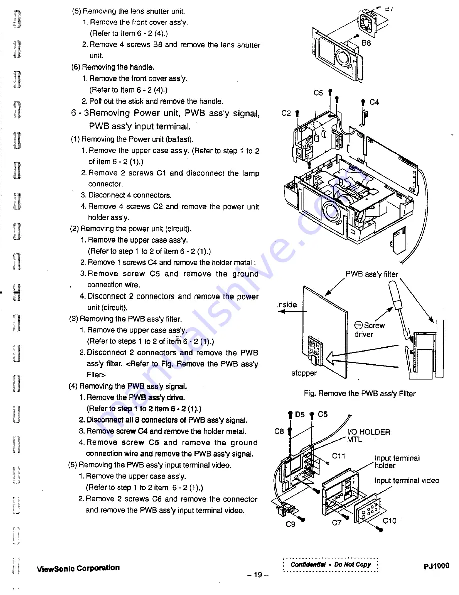 ViewSonic PJ1000 Скачать руководство пользователя страница 22