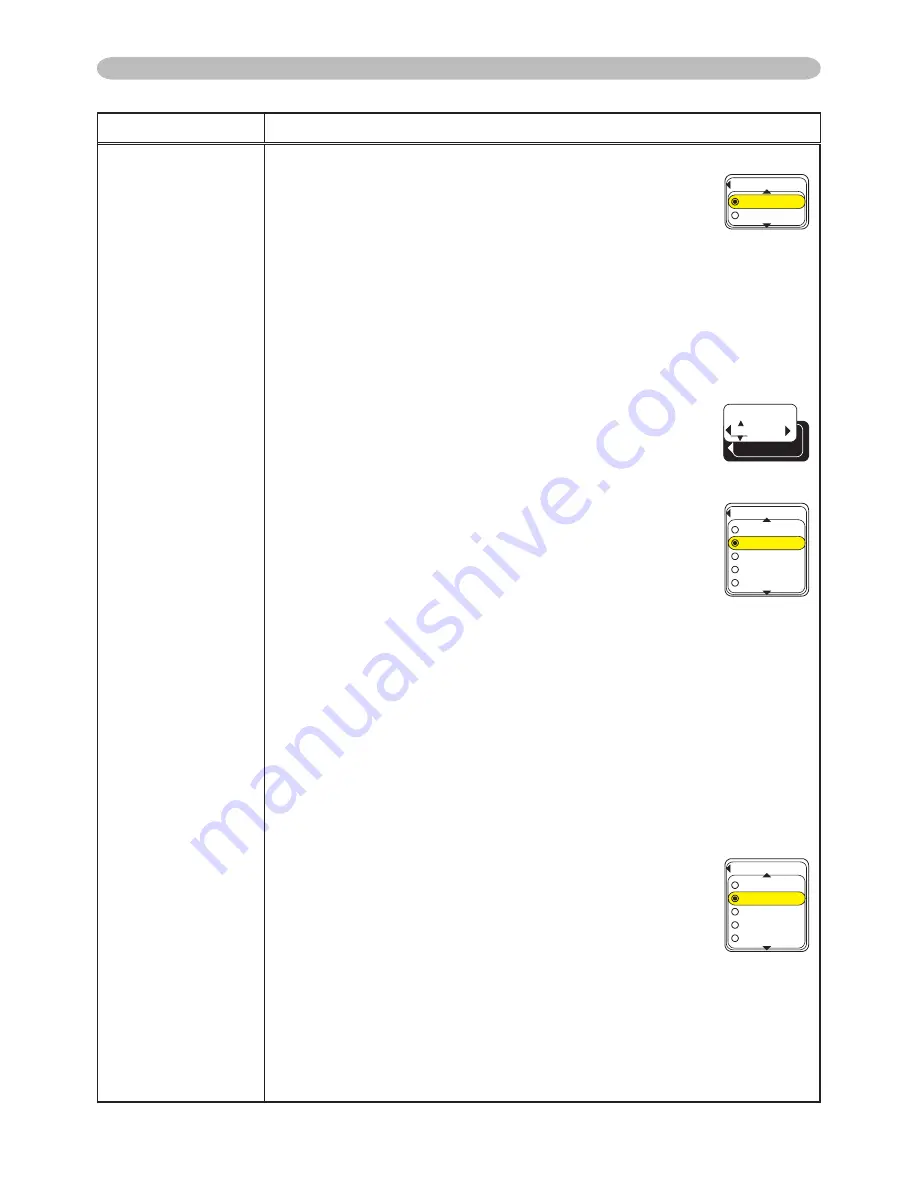 ViewSonic PJ1158 - XGA LCD Projector (Portuguese) Guia Do Usuário Download Page 50